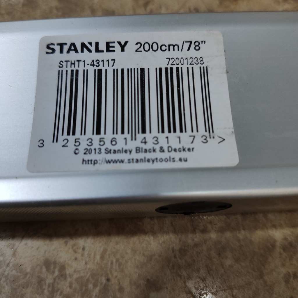 Hình ảnh 8 của mặt hàng Thước thủy hộp 200cm có từ Stanley STHT1-43117