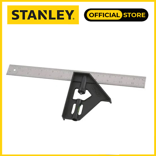 Hình ảnh 4 của mặt hàng Thước eke thủy 12" cán nhựa/300mm Stanley 46-012