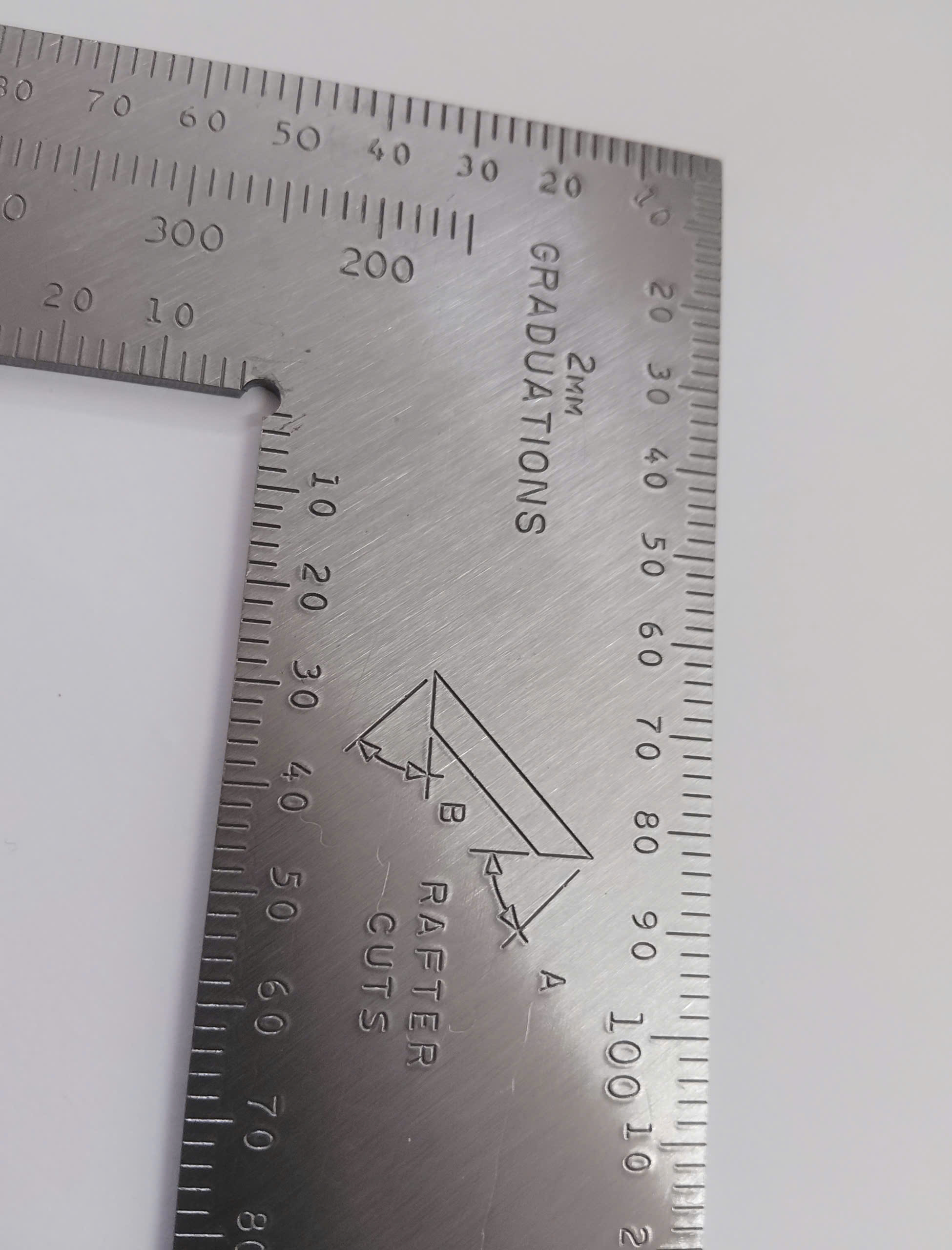 Hình ảnh 10 của mặt hàng Thước kẻ eke 60x40cm Stanley 45-530