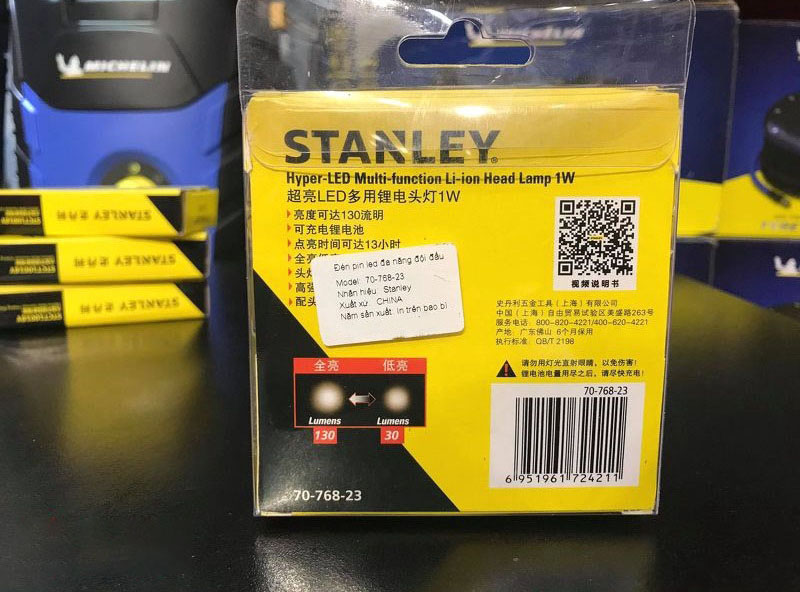 Hình ảnh 2 của mặt hàng Đèn pin LED đa năng đội đầu Stanley 70-768-23