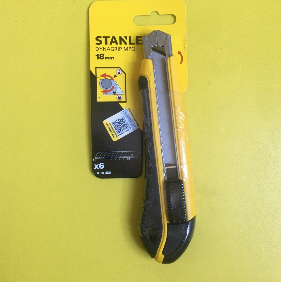 Hình ảnh 1 của mặt hàng Dao 18mm Stanley 0-10-480