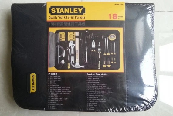 Hình ảnh 2 của mặt hàng Túi dụng cụ bộ 18 chi tiết Stanley 90-597-23