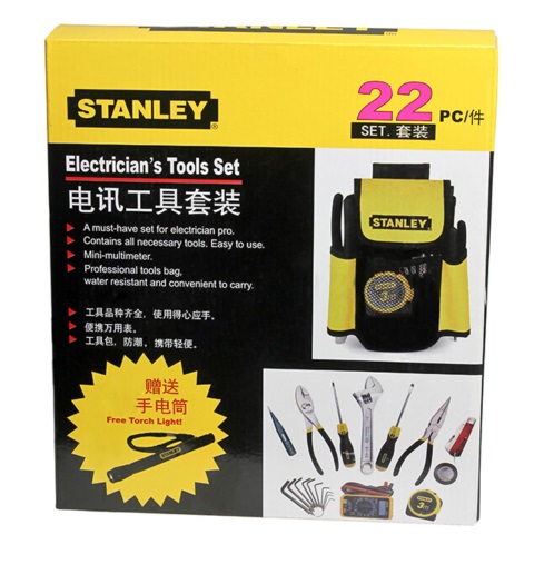 Hình ảnh 3 của mặt hàng Túi dụng cụ bộ 22 chi tiết Stanley 92-005-1-23