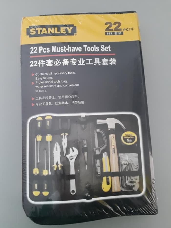 Hình ảnh 3 của mặt hàng Túi dụng cụ bộ 22 chi tiết Stanley 92-010-23C