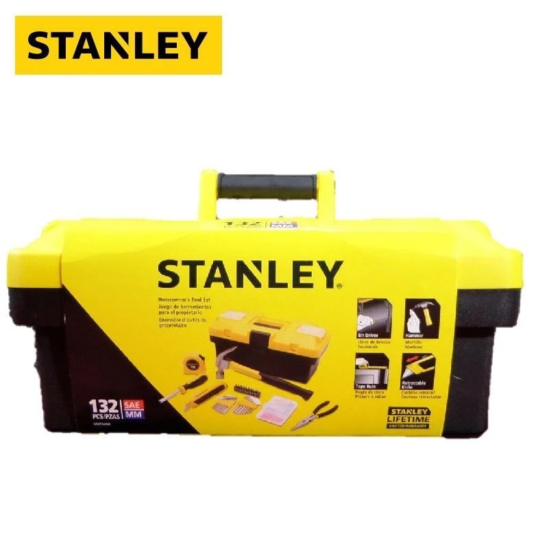 Hình ảnh 3 của mặt hàng Hộp dụng cụ (nhựa) 13.5" Stanley STHT77663 ( 13,5" Hộp công cụ 132 món )