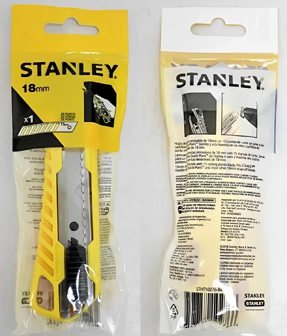 Hình ảnh 1 của mặt hàng Dao khóa tự động 18mm Stanley STHT10276-8