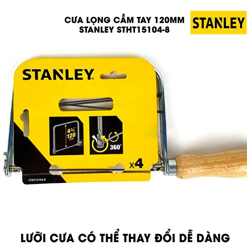 Hình ảnh 5 của mặt hàng Lưỡi cưa thẳng lọng 120mm Stanley STHT15104-8