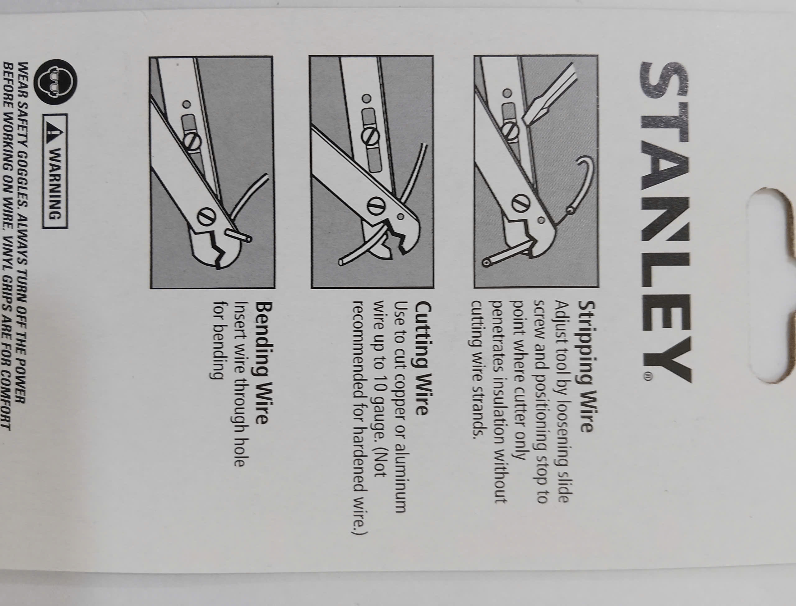 Hình ảnh 20 của mặt hàng Kềm tuốt dây 130mm Stanley 84-214-22