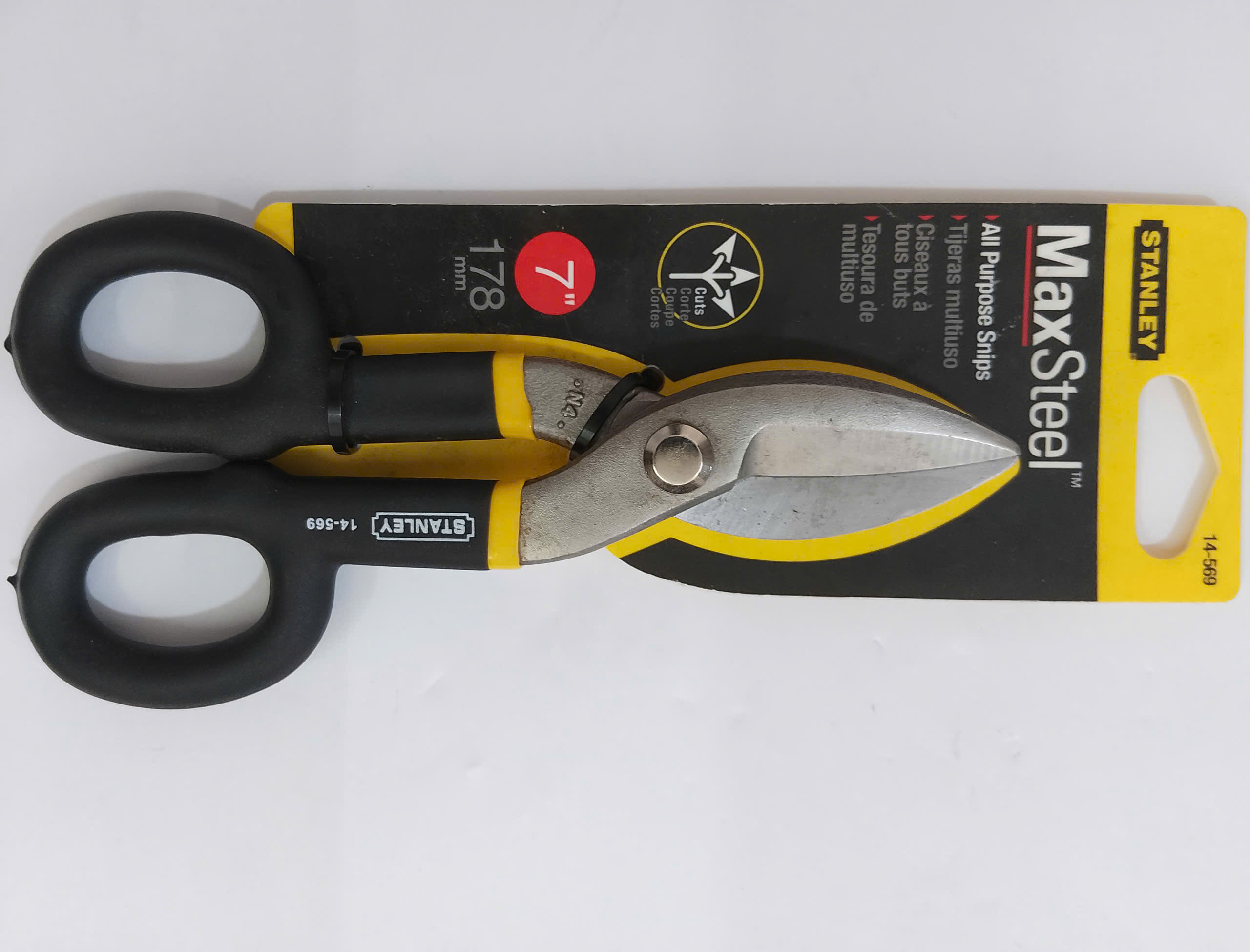Hình ảnh 18 của mặt hàng Kéo cắt sắt 7"(180mm) Stanley 14-569-22