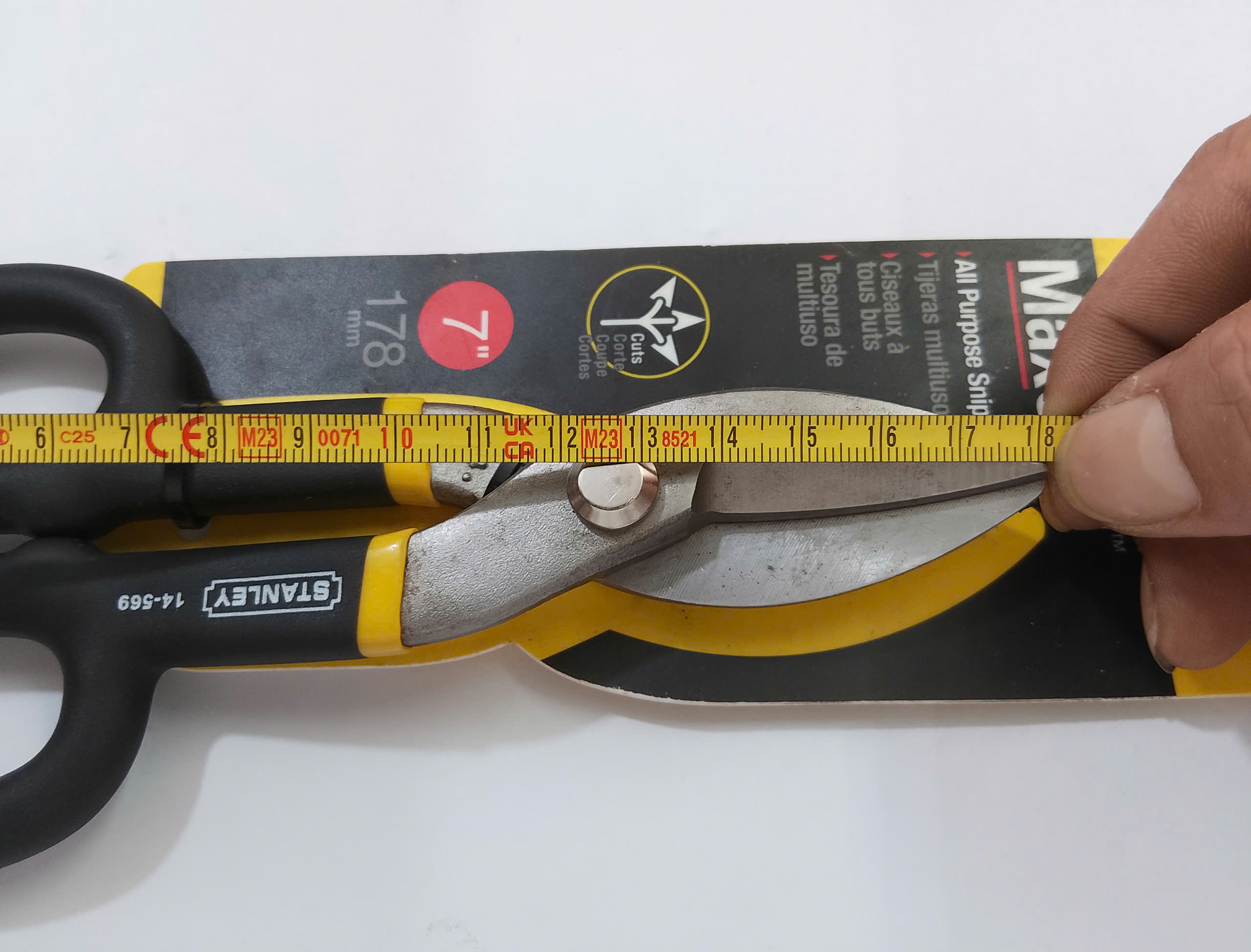 Hình ảnh 20 của mặt hàng Kéo cắt sắt 7"(180mm) Stanley 14-569-22