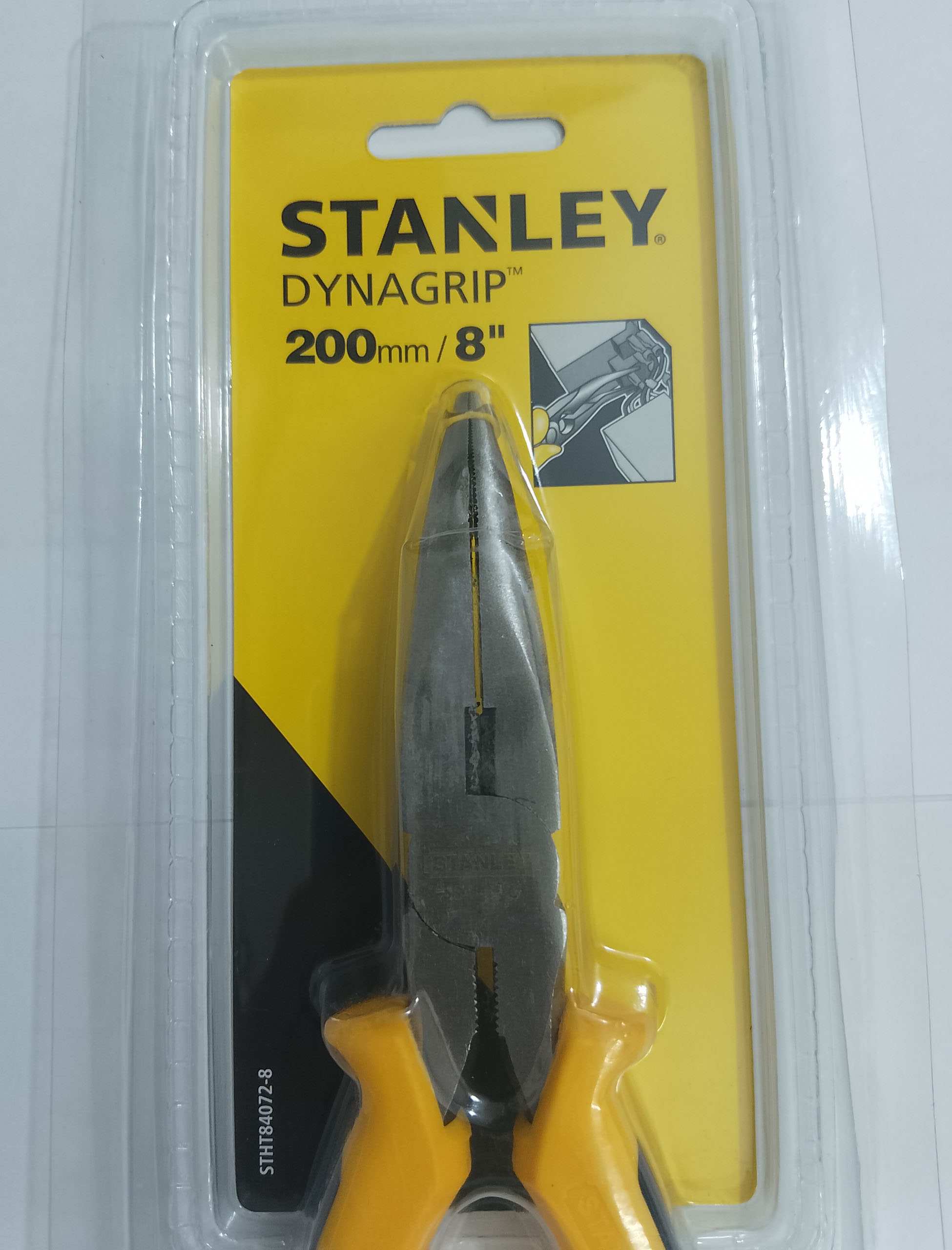 Hình ảnh 12 của mặt hàng Kềm nhọn mỏ cong 8"(200mm) Stanley STHT84072-8