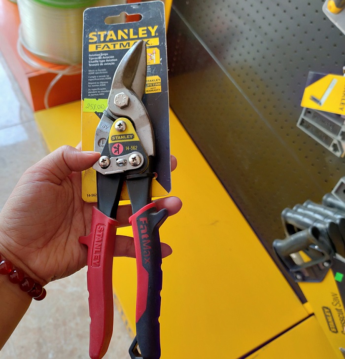 Hình ảnh 6 của mặt hàng Kéo cắt sắt mũi trái 10"/250mm Stanley 14-562-22