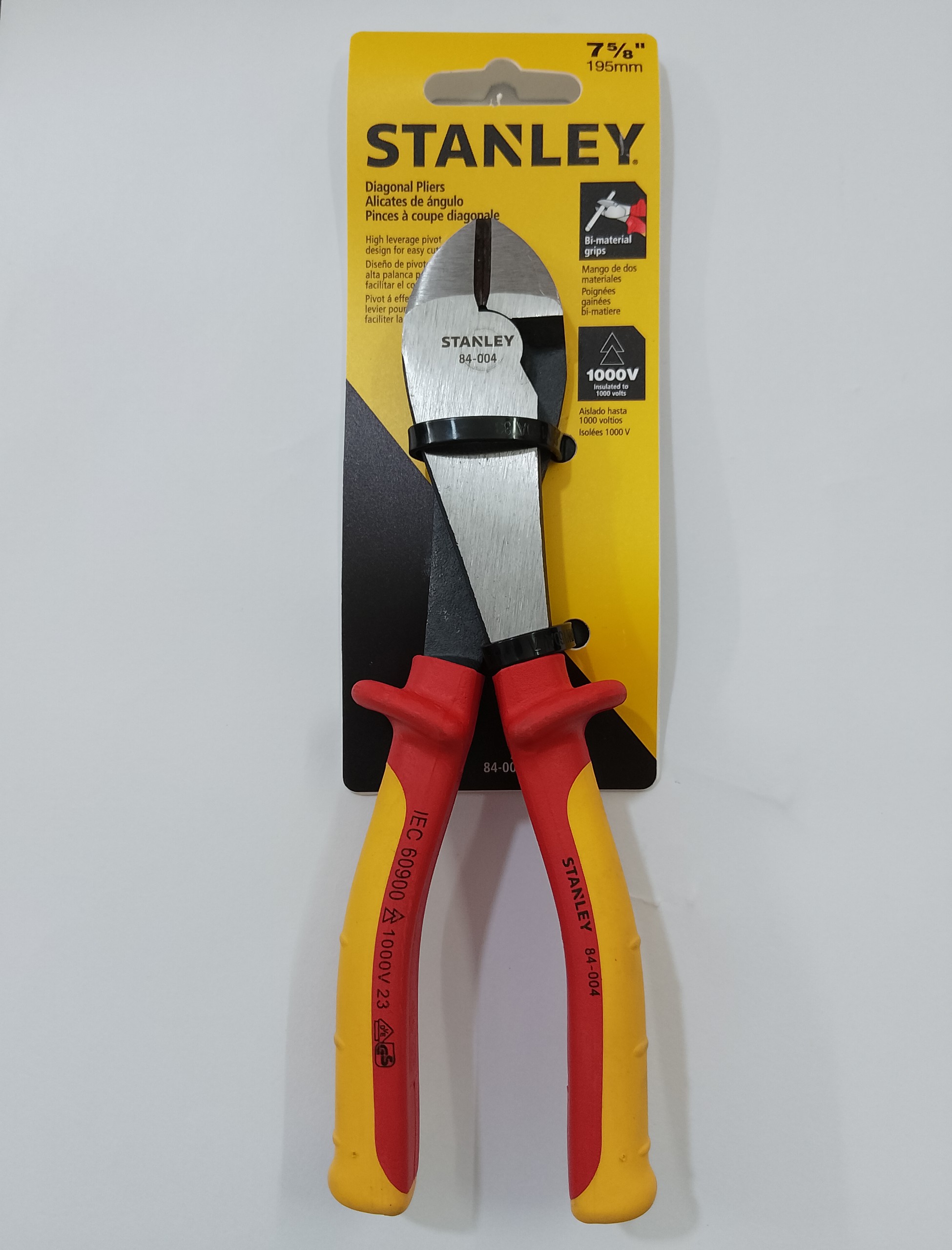 Hình ảnh 21 của mặt hàng Kềm cắt 8"/195mm VDE Stanley 84-004