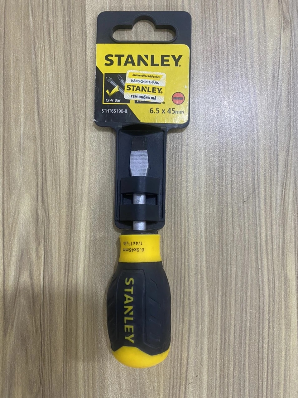 Hình ảnh 1 của mặt hàng Tua vít 6.5mm X 45mm Stanley STHT65190-8