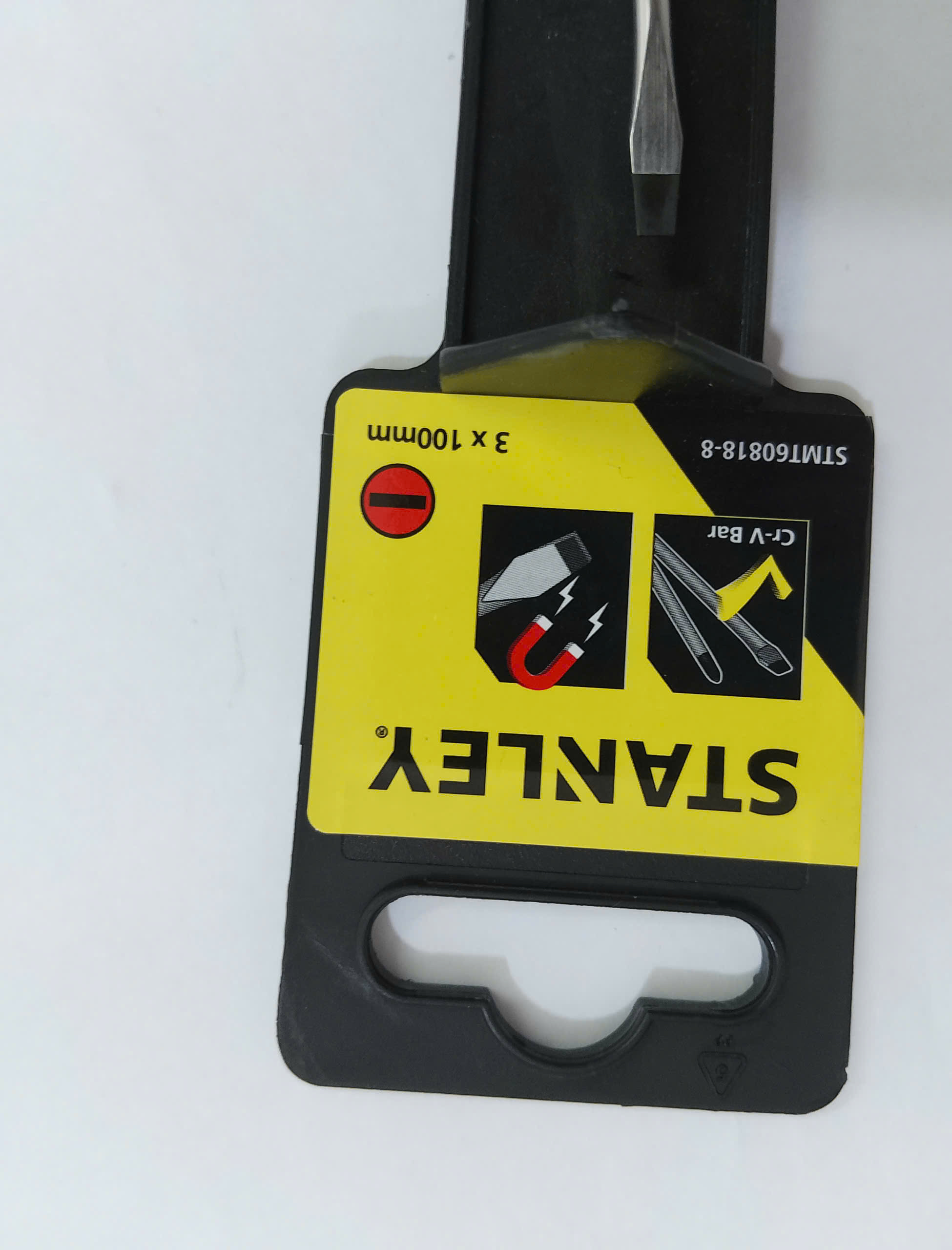 Hình ảnh 10 của mặt hàng Tua vít dẹp 3MMX100MM Stanley STMT60818-8