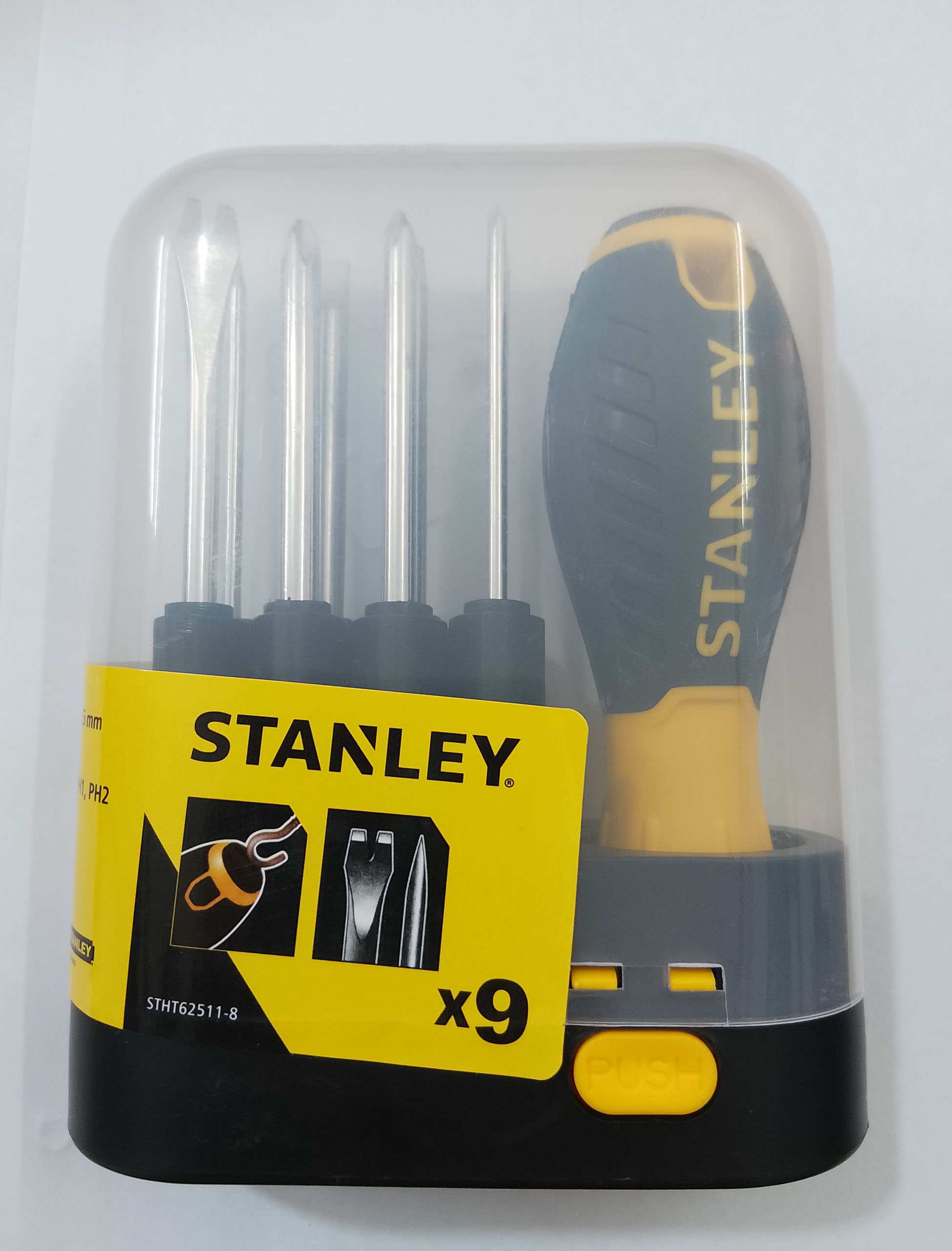 Hình ảnh 7 của mặt hàng Tua vít 9 đầu Stanley STHT62511-8