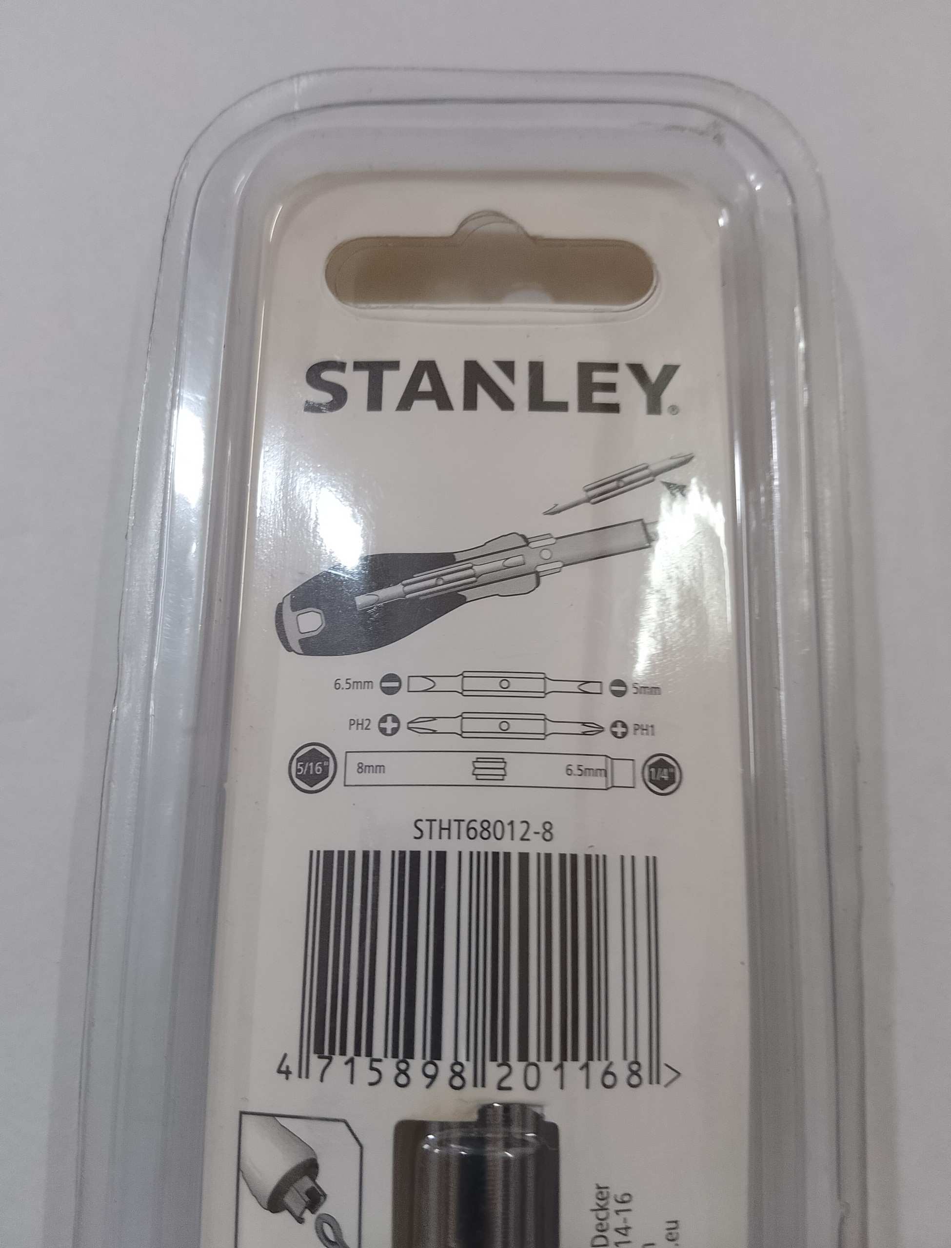 Hình ảnh 10 của mặt hàng Tua vít 6 đầu Stanley STHT68012-8