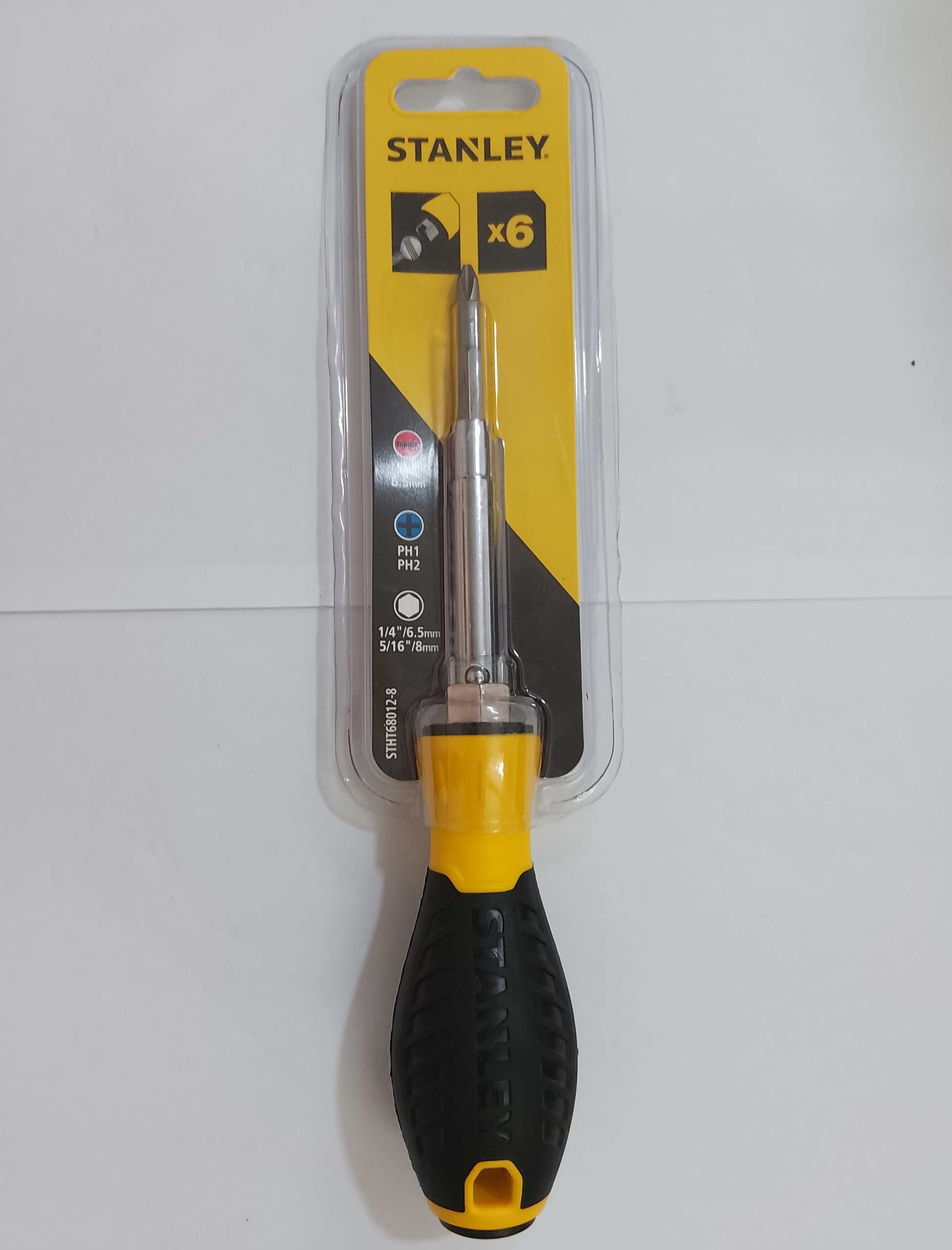 Hình ảnh 13 của mặt hàng Tua vít 6 đầu Stanley STHT68012-8