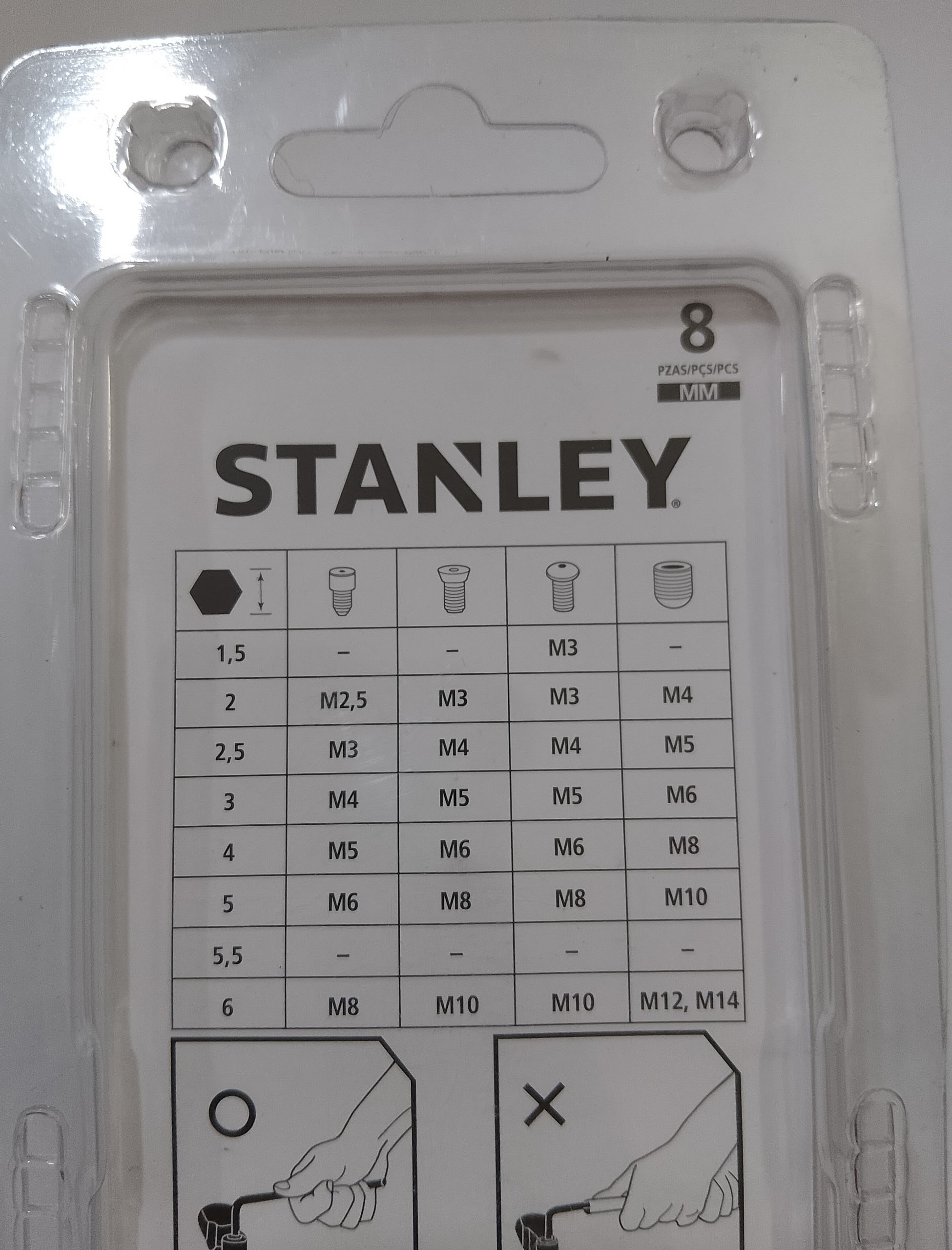 Hình ảnh 11 của mặt hàng Lục giác bộ hệ MET Stanley 69-251