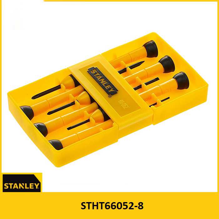 Hình ảnh 2 của mặt hàng Tua vít bộ cán nhựa, 6pcs Stanley STHT66052-8