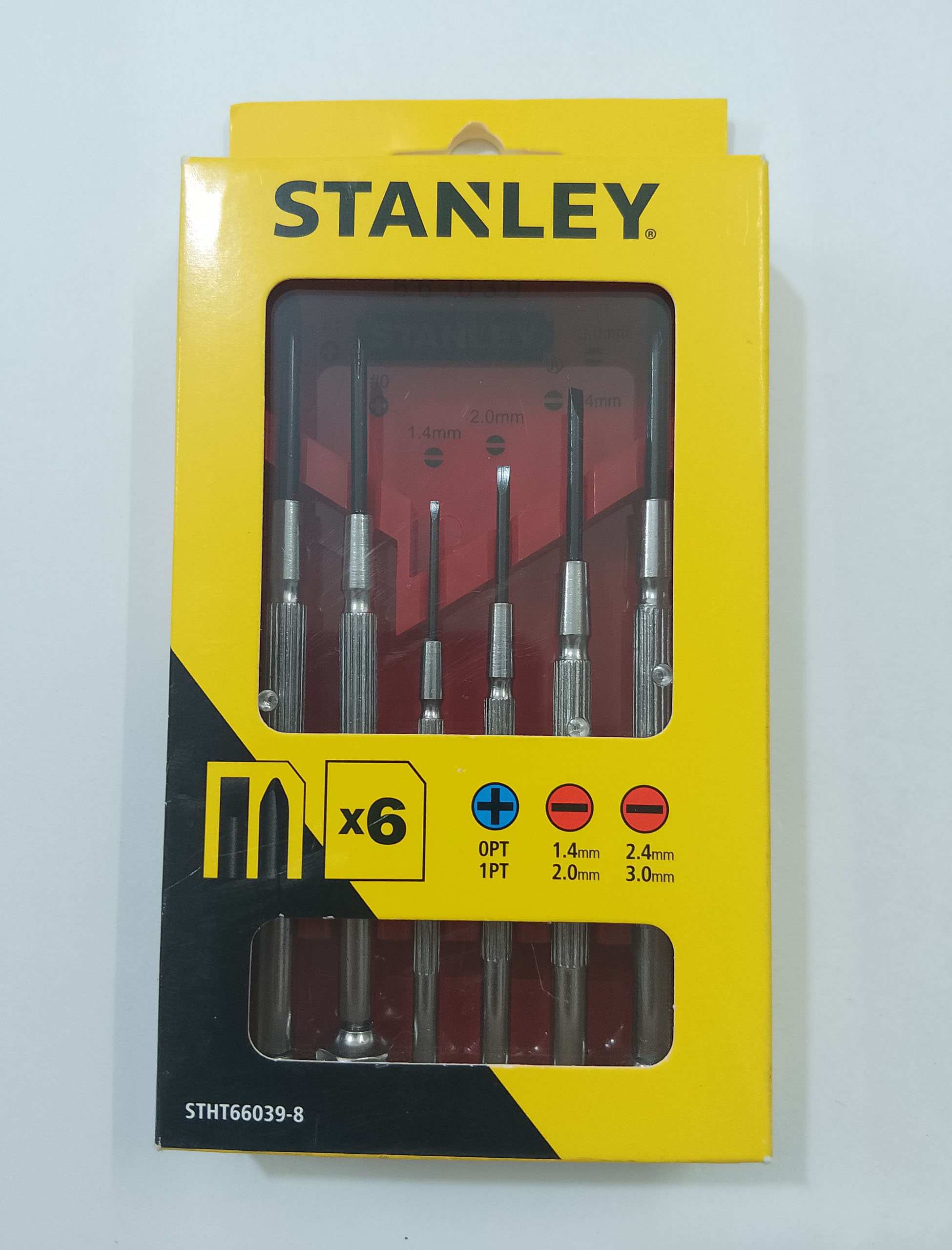 Hình ảnh 7 của mặt hàng Tua vít bộ cán sắt, 6pc Stanley STHT66039-8