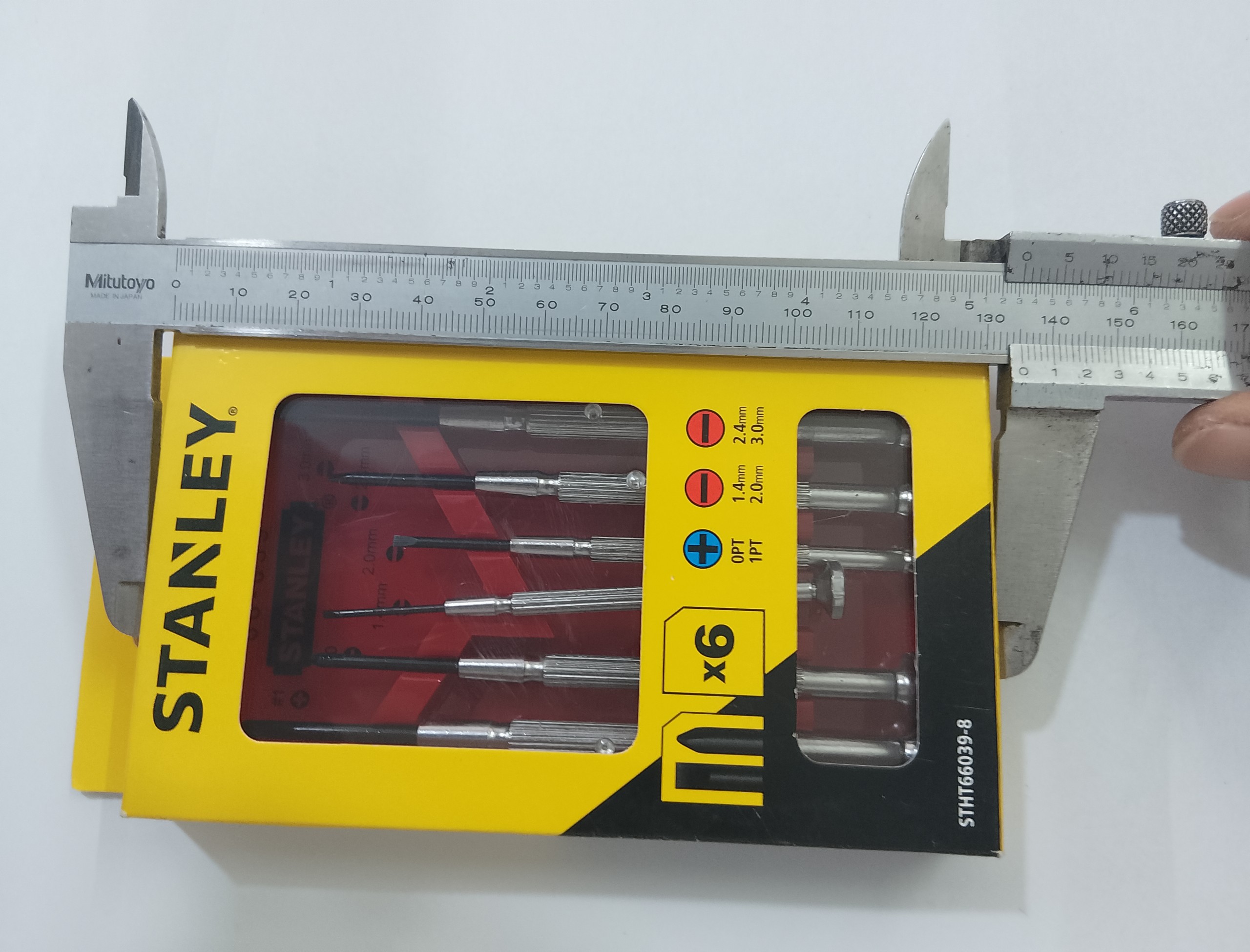 Hình ảnh 13 của mặt hàng Tua vít bộ cán sắt, 6pc Stanley STHT66039-8