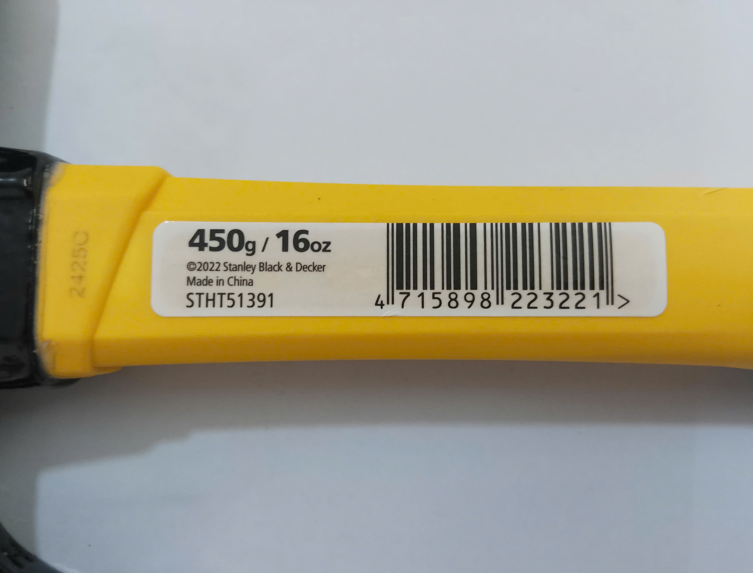 Hình ảnh 16 của mặt hàng Búa 16oz cán sợi thủy tinh Stanley STHT51391