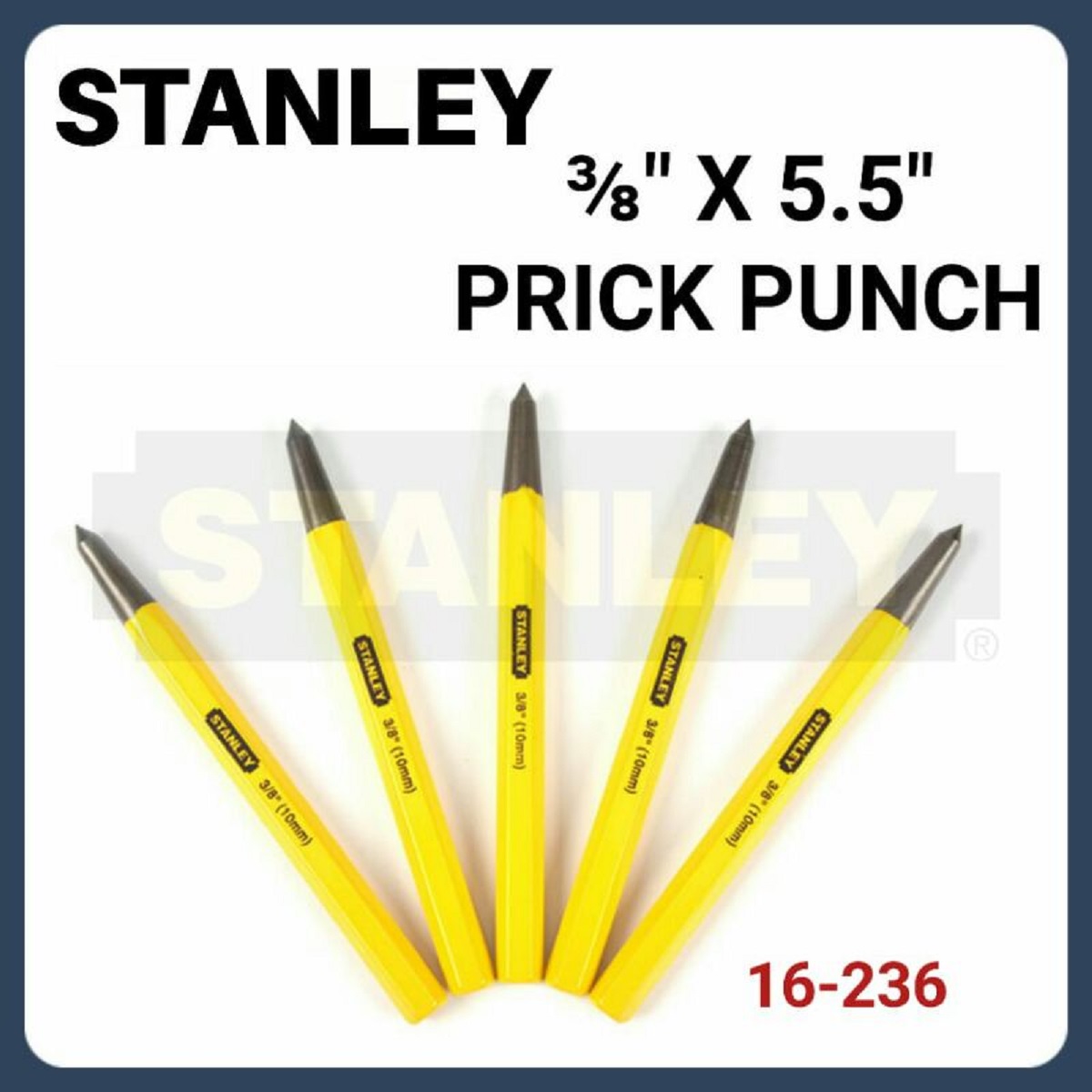 Hình ảnh 13 của mặt hàng Đục sắt 3/8" Stanley 16-236