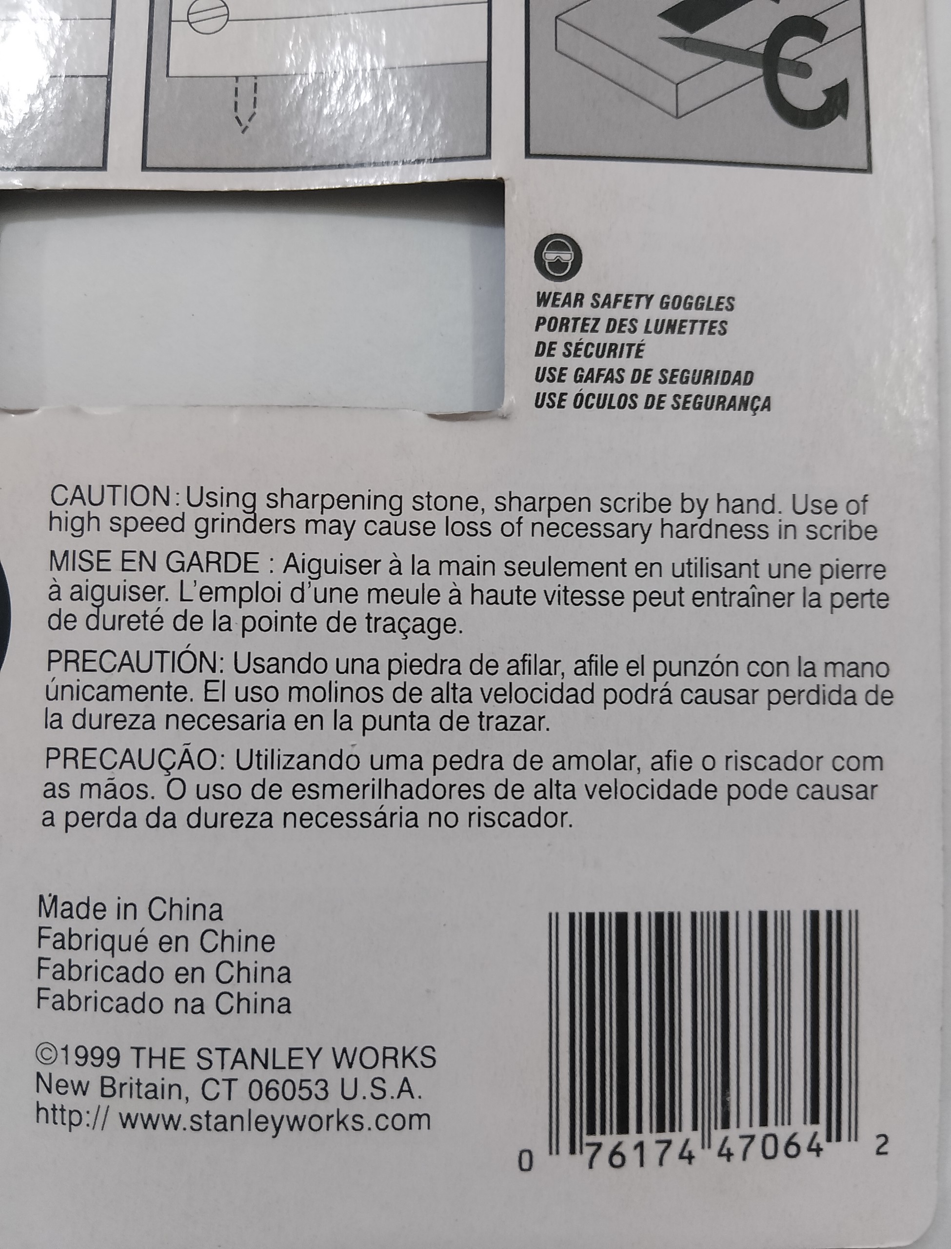 Hình ảnh 22 của mặt hàng Thước đánh dấu vạch mực Stanley 47-064