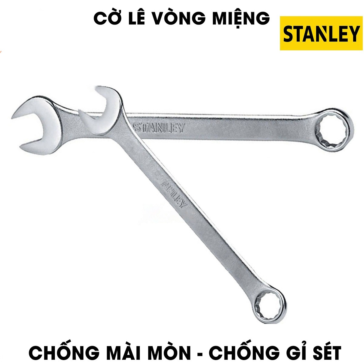 Hình ảnh 3 của mặt hàng Cờ lê vòng miệng 08mm Stanley 87-058