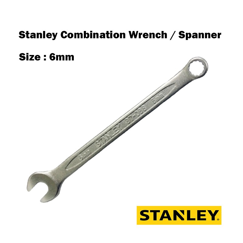 Hình ảnh 12 của mặt hàng Cờ lê vòng miệng 06mm Stanley 87-066