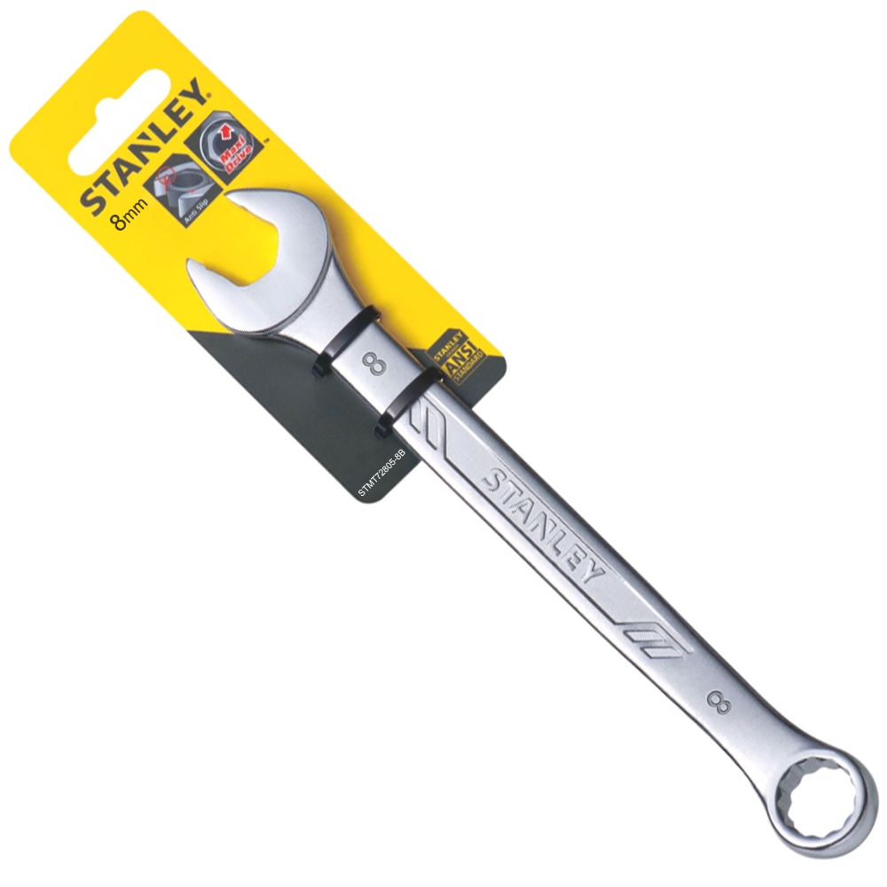 Hình ảnh 10 của mặt hàng Cờ lê vòng miệng 8mm Stanley STMT72805-8B