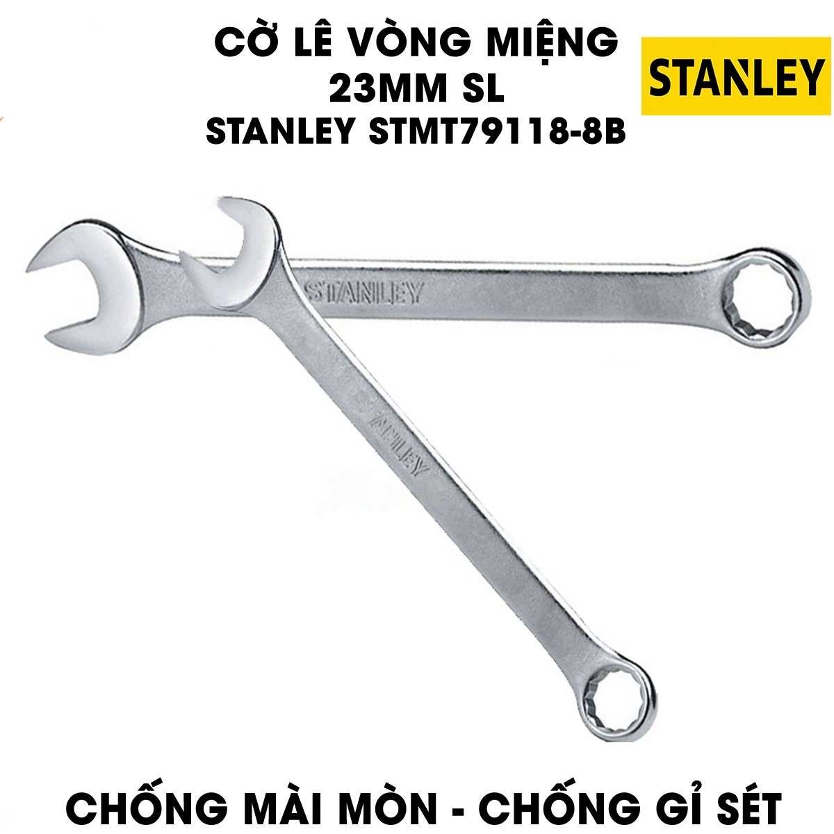 Hình ảnh 4 của mặt hàng Cờ lê vòng miệng 19mm SL Stanley STMT79114-8B