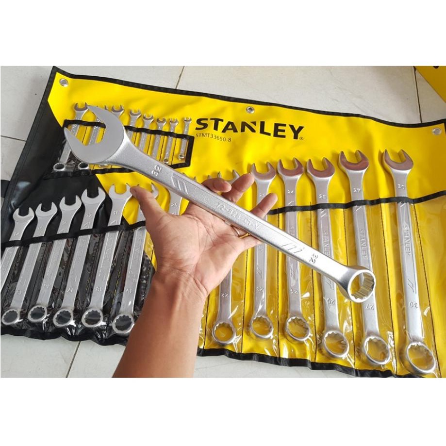 Hình ảnh 2 của mặt hàng Cờ lê bộ vòng miệng hệ MET 23 chi tiết Stanley STMT33650-8