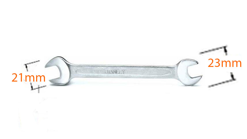 Hình ảnh 7 của mặt hàng Cờ lê 2 đầu miệng 21x23mm Stanley STMT72852-8B