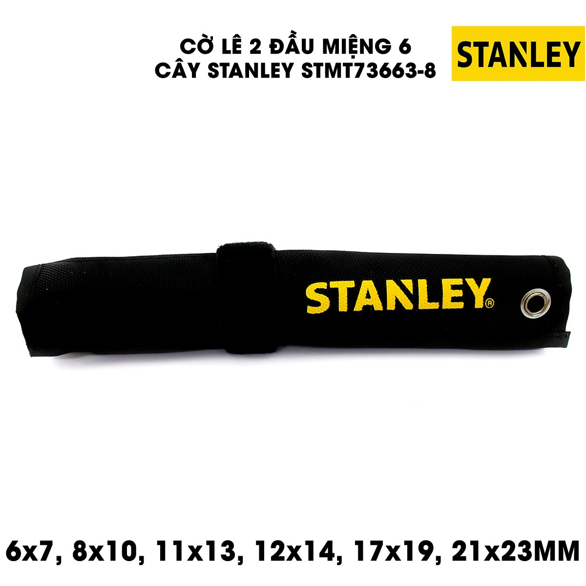 Hình ảnh 3 của mặt hàng Cờ lê vòng miệng bộ 6pc Stanley STMT73663-8
