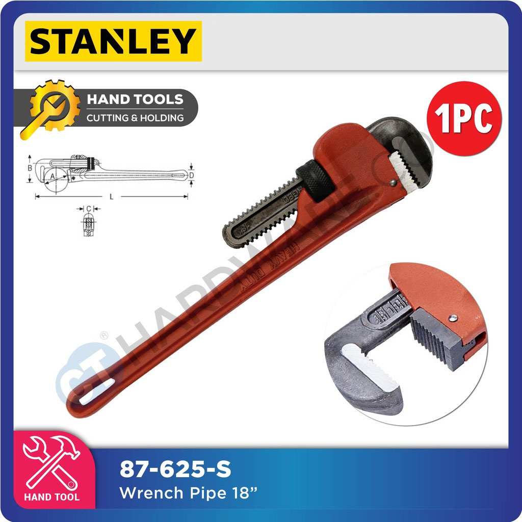 Hình ảnh 1 của mặt hàng Mỏ lếch răng 18" Stanley 87-625-S