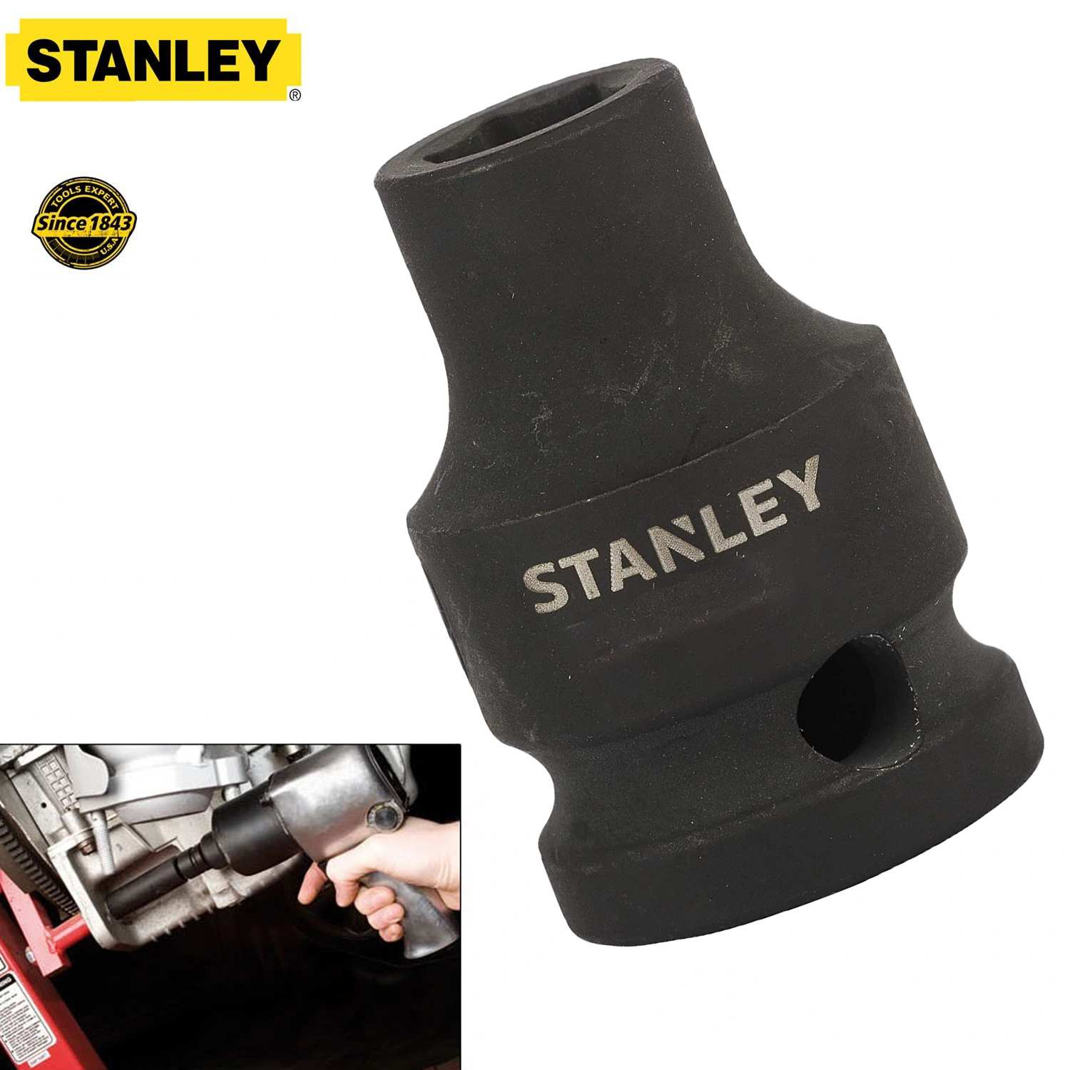 Hình ảnh 6 của mặt hàng Đầu tuýp 1/2" 8mm Stanley STMT89435-8B