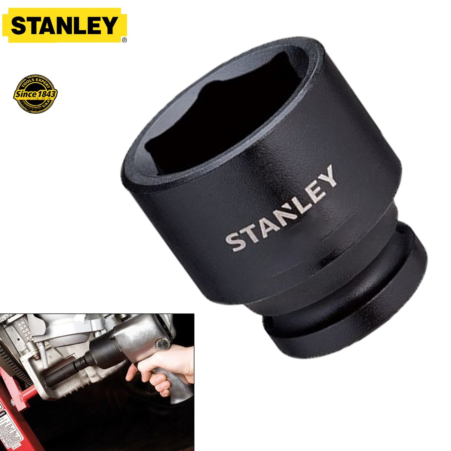 Hình ảnh 10 của mặt hàng Đầu tuýp 3/4" 6pt 56mm Stanley STMT73465-8B