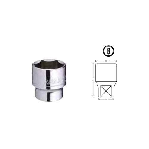 Hình ảnh 4 của mặt hàng Đầu tuýp 1/2" 13mm, 6pt Stanley STMT72938-8B