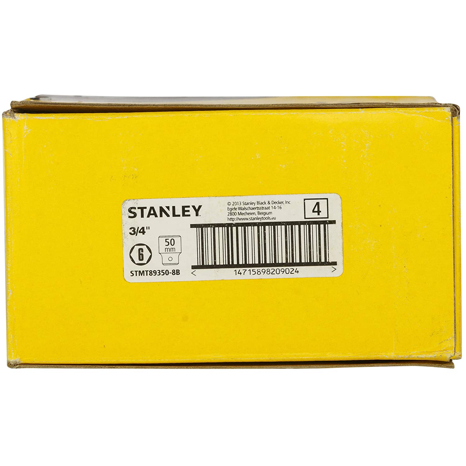 Hình ảnh 8 của mặt hàng Đầu tuýp 3/4" 6PT 50mm Stanley STMT89350-8B