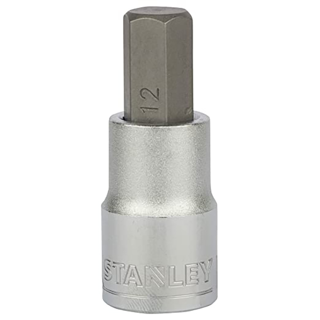 Hình ảnh 1 của mặt hàng Đầu tuýp 1/2" lục giác 12mm Stanley STMT73378-8B