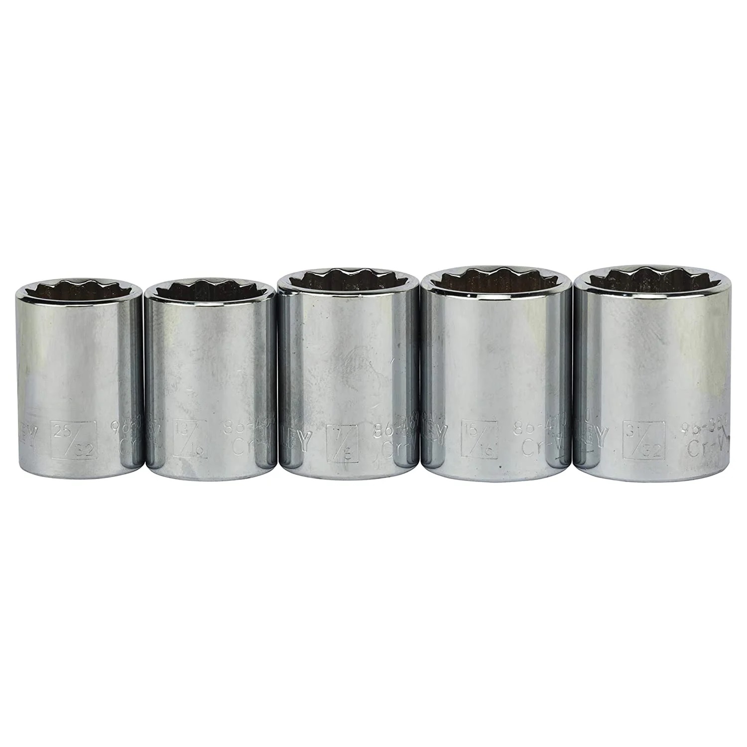 Hình ảnh 8 của mặt hàng Đầu tuýp bộ 1/2" 12PT INCH, 26 chi tiết Stanley 86-478