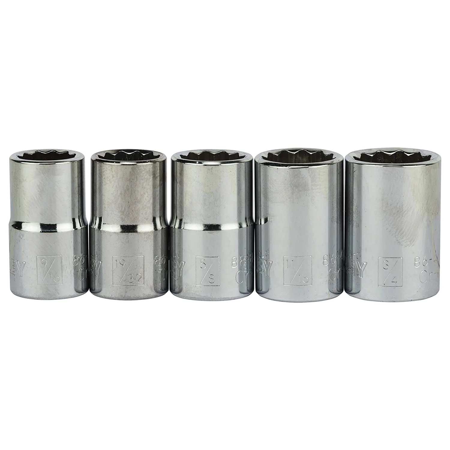 Hình ảnh 7 của mặt hàng Đầu tuýp bộ 1/2" 12PT INCH, 26 chi tiết Stanley 86-478