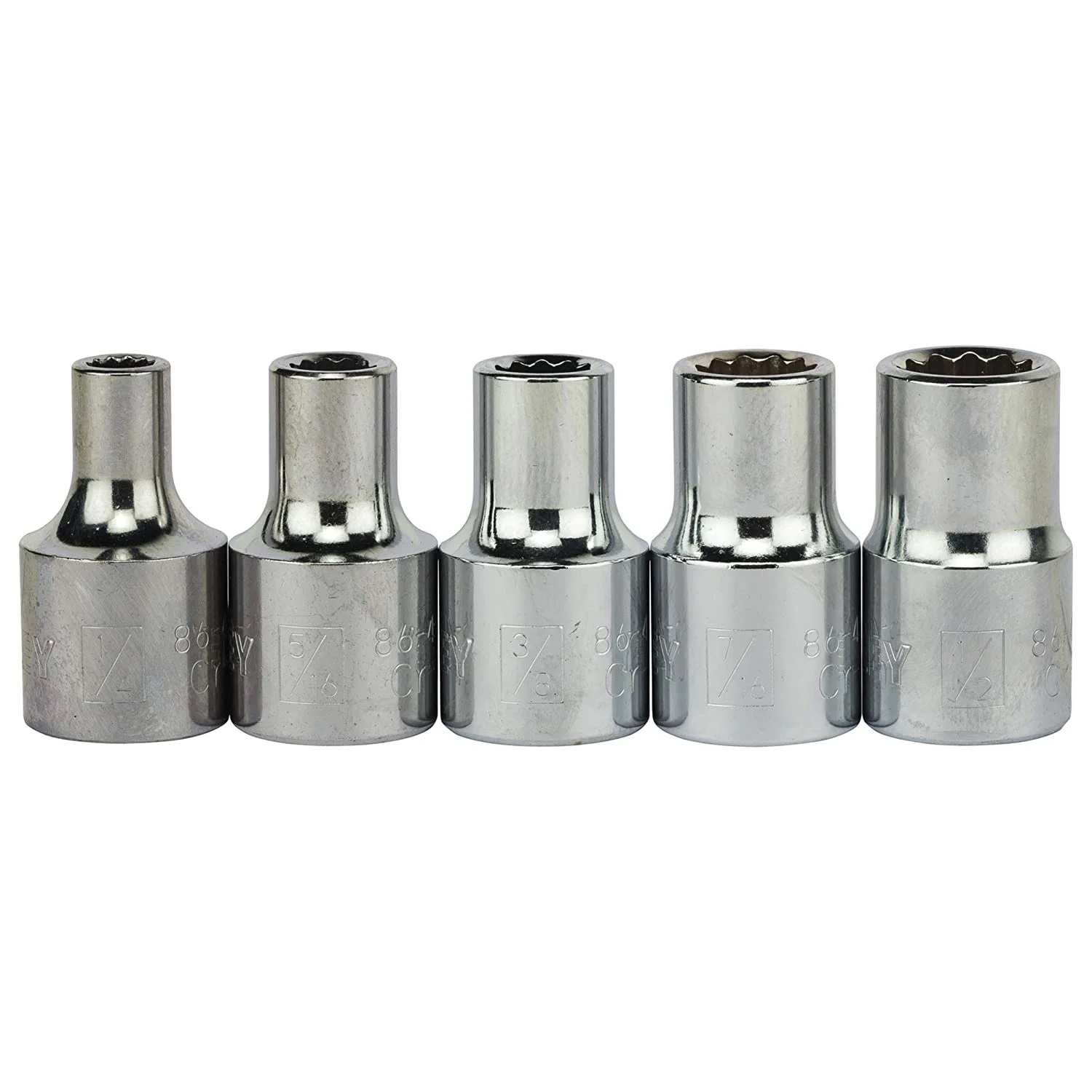 Hình ảnh 9 của mặt hàng Đầu tuýp bộ 1/2" 12PT INCH, 26 chi tiết Stanley 86-478