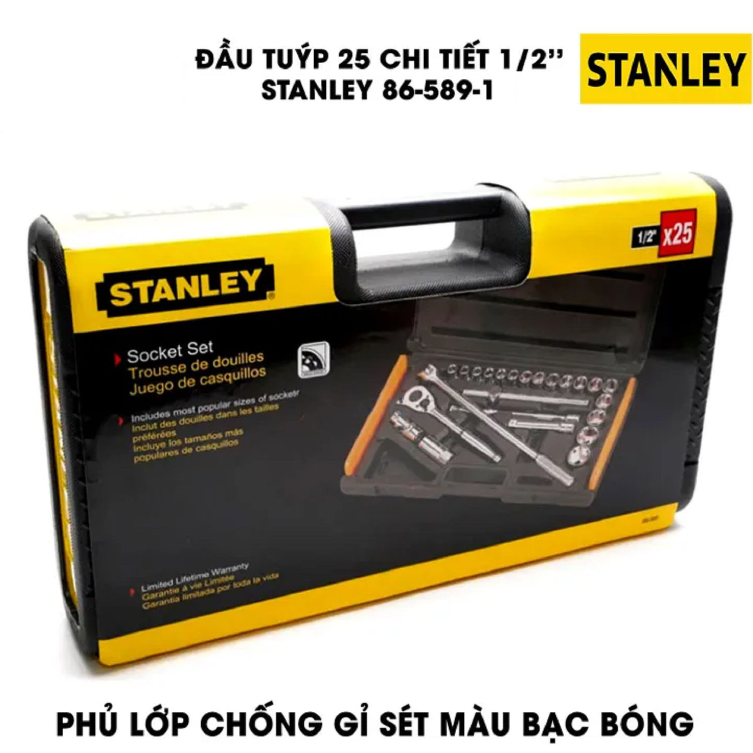 Hình ảnh 5 của mặt hàng Đầu tuýp bộ khẩu Stanley 86-589-1