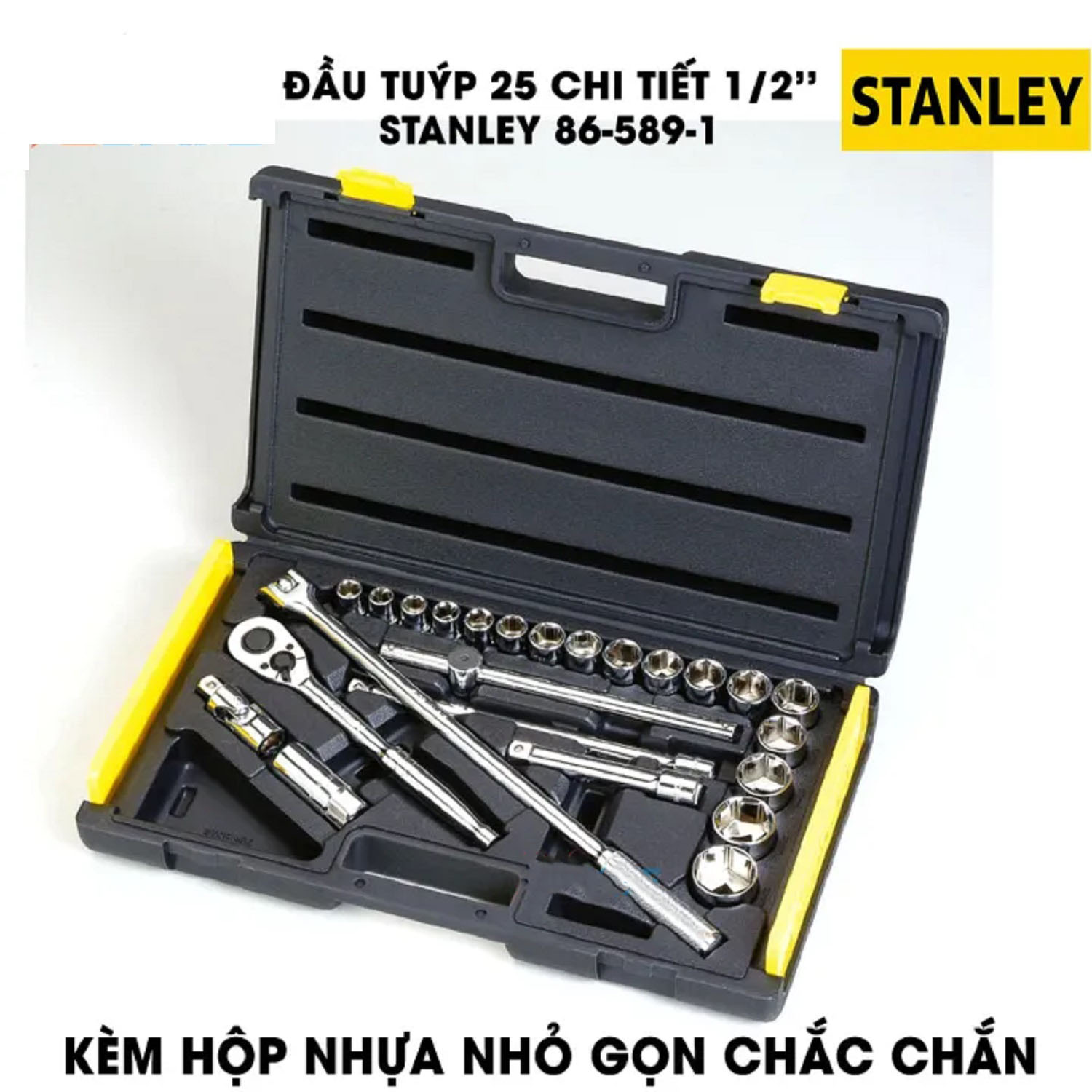 Hình ảnh 6 của mặt hàng Đầu tuýp bộ khẩu Stanley 86-589-1