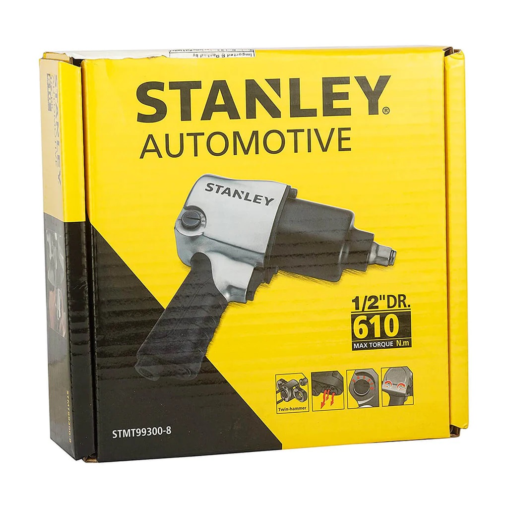 Hình ảnh 7 của mặt hàng Máy siết bulon dùng khí nén 1/2" 610Nm Stanley STMT99300-8