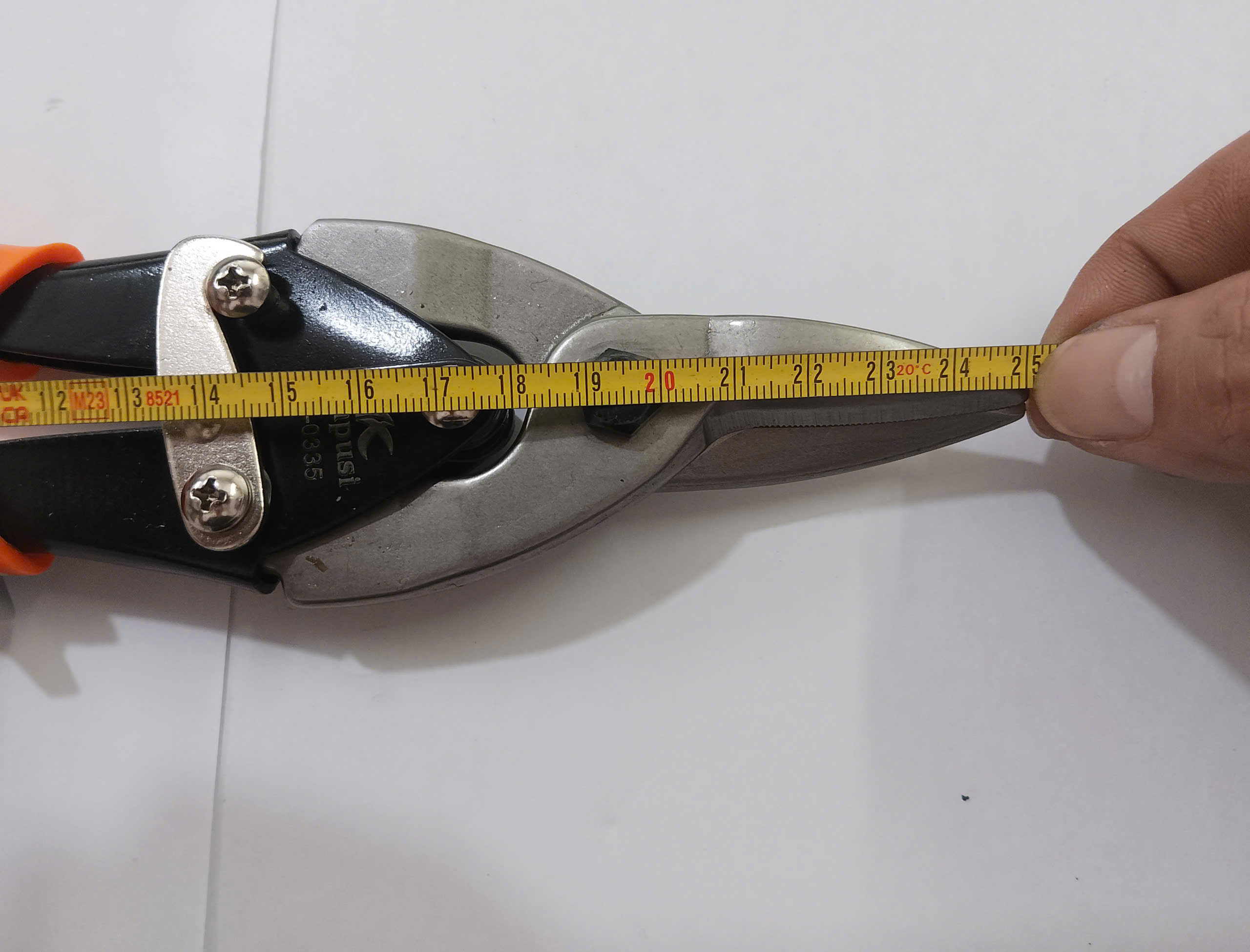 Hình ảnh 5 của mặt hàng KÉO CẮT TÔN MỎ THẲNG 10'' k-0335