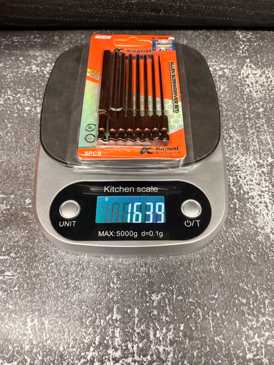 Hình ảnh 7 của mặt hàng BỘ MŨI LỤC GIÁC NÂU 8PC (100mm) k-7185